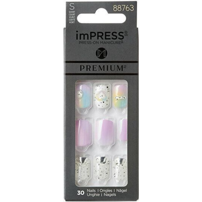 Pašlīmējošie nagi IMPRESS Premium - Sweet Life, 30 gab.