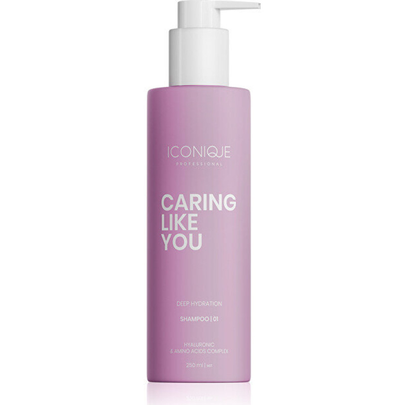 Šampūns sausai un bojātai matu kopšanai Caring Like You (dziļi mitrinošs šampūns)