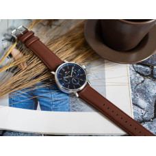 Tommy Hilfiger Vīriešu Pulkstenis Tyson 1710585 Bronzas un Sudrabs