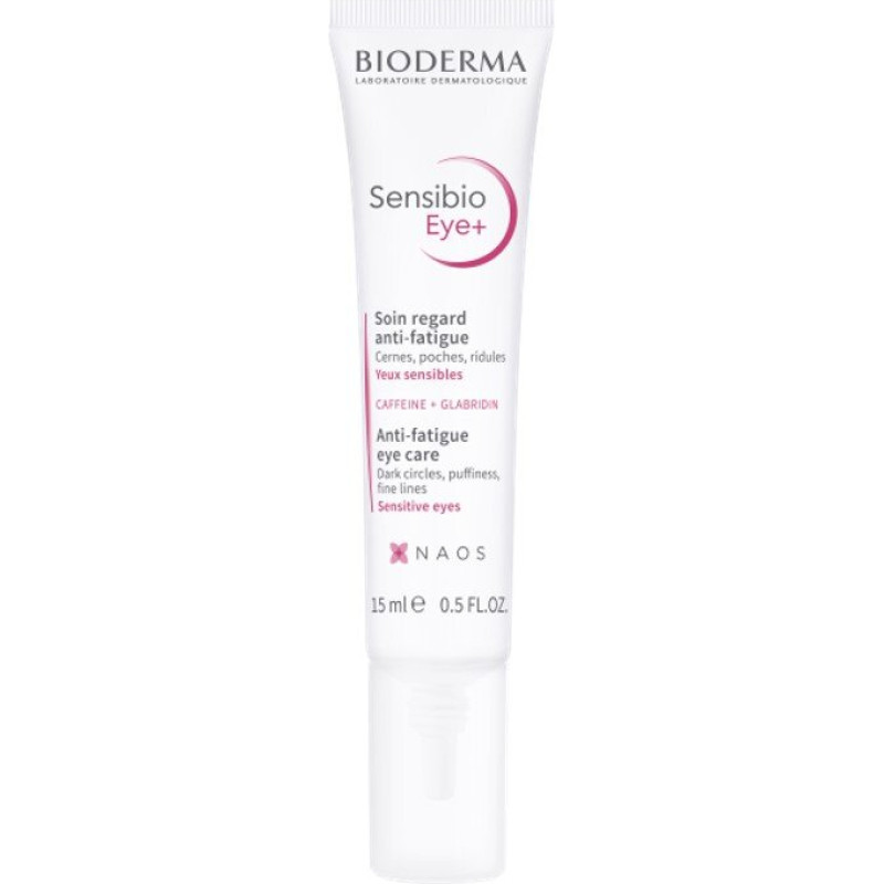 BIODERMA Sensibio Eye + krēms ādai ap acīm, 15ml