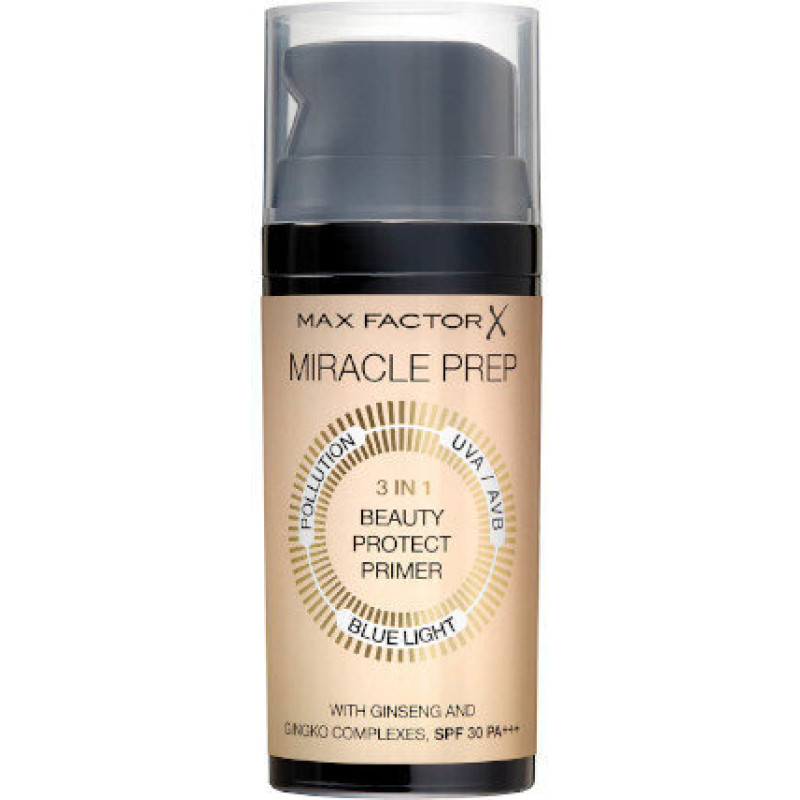 Grima bāze Miracle Prep SPF 30 (3 In 1 Beauty Protect Primer) 30 ml