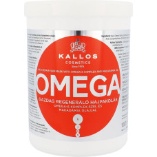 Kallos Omega Regenerējoša matu maska ar makadamijas eļļu, 1000ml