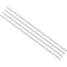 4 gabali 4 mm x 250 mm cietā akrila stienis