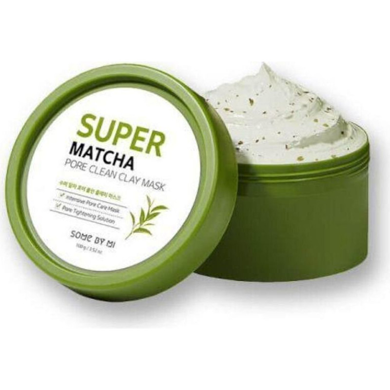 Poras attīroša mālu maska, SOME BY MI Super Matcha Pore Clean Clay Mask, 100 g