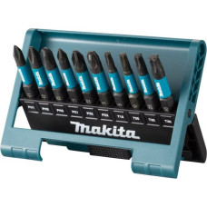 Galviņu komplekts Makita E-12011 Impact Black Bit-Set, 10 gab.