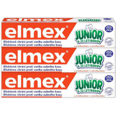 Bērnu zobu pasta Elmex Junior Trio, 3 x 75 ml