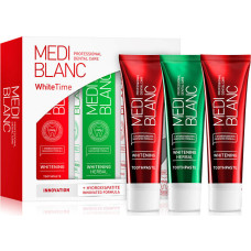 Mediblanc Whitetime zobu balināšanas pastas komplekts 3×100 ml