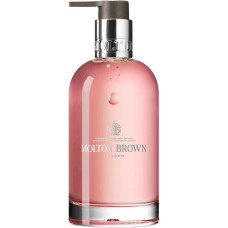 Šķidras roku ziepes Molton Brown Delicious Rhubarb & Rose 200 ml, mitrinošas un greznas