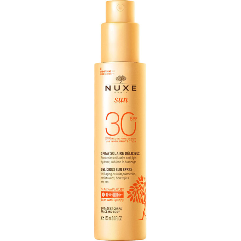 Nuxe Sun Delicious saules aizsargsprejs SPF30, 150 ml