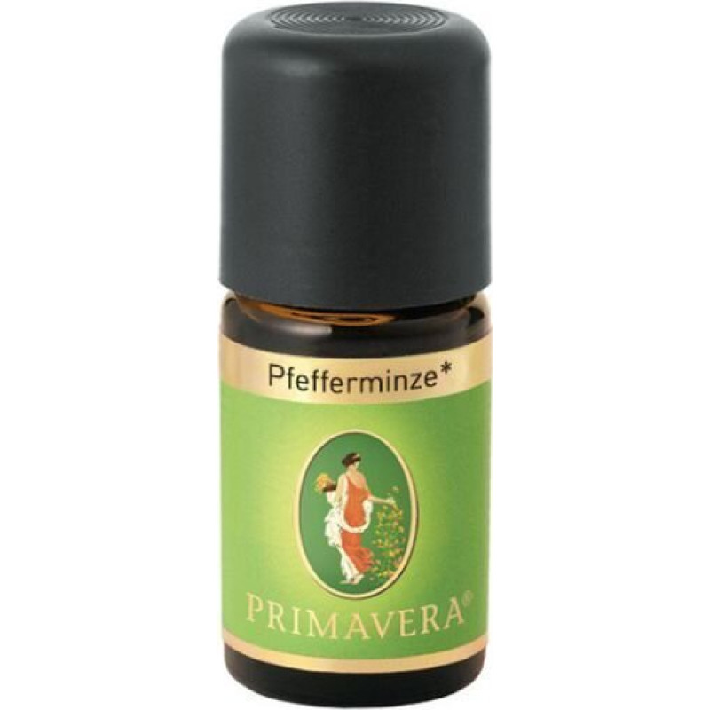 Primavera Dabiskā ēteriskā eļļa piparmētru piparu bio 5 ml