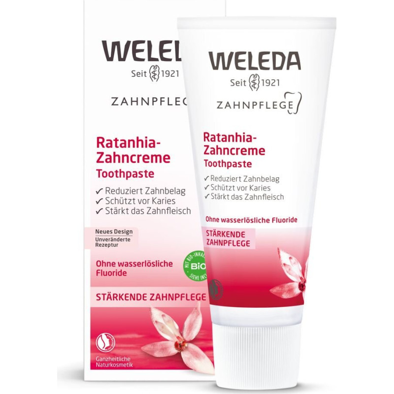 Weleda Ratanhia zobu pasta, 75 ml