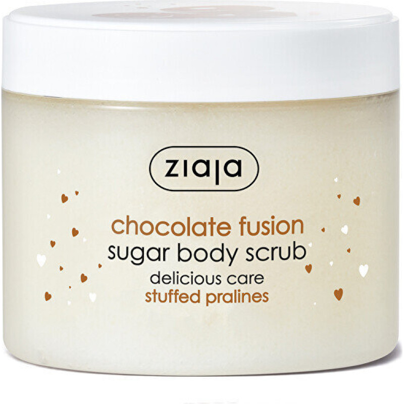 Cukura ķermeņa skrubis Ziaja Chocolate Fusions, 300 ml
