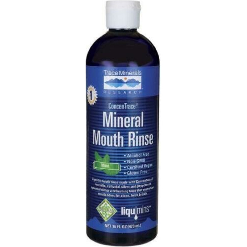 Mineralizēts mutes skalojamais līdzeklis ar koloidālu sudrabu 473 ml