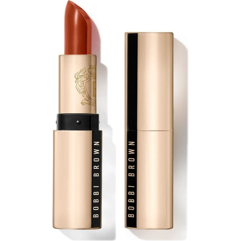 Lūpu krāsa Bobbi Brown Luxe New York Sunset mitrinoša satīna apdare