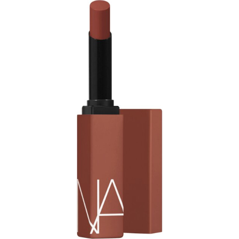 Lūpu krāsa NARS Powermatte Modern Love 103 matēti brūnā tonī, noturīga