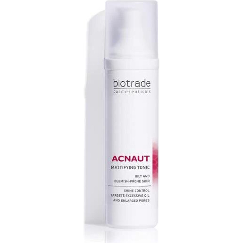 Tonizējošs matējošais toniks - BIOTRADE - Acnaut - 60 ml - Neokomēdogenisks - Tauku āda