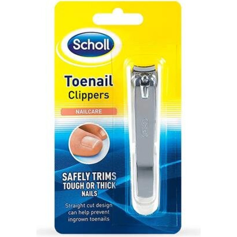 Scholl nagu griezēji biezajiem un cietajiem nagiem