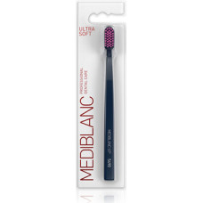 Mediblanc Ultra Soft Tmavě modr&yacute; - Zubn&iacute; kart&aacute;ček 1 ks