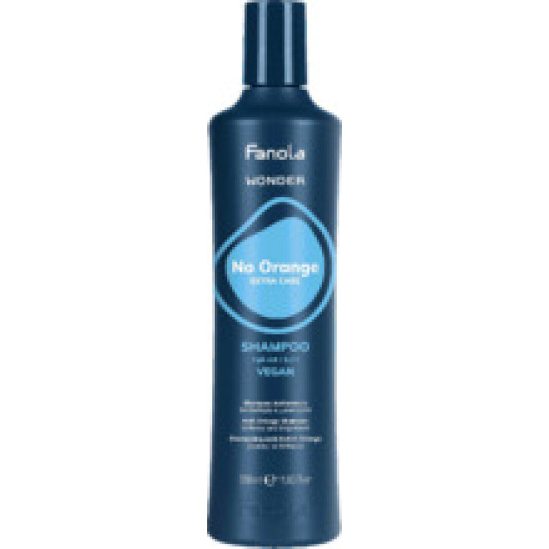 Fanola Wonder No Orange Extra Care Shampoo - Neutralizuj&iacute;c&iacute; &scaron;ampon pro hněd&eacute; odst&iacute;ny