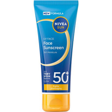 Nivea UV Face Sunscreen SPF 50+ - Pleťov&yacute; kr&eacute;m na opalov&aacute;n&iacute;