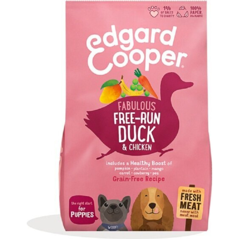 Edgard Cooper ar pīli un vistu, 12 kg