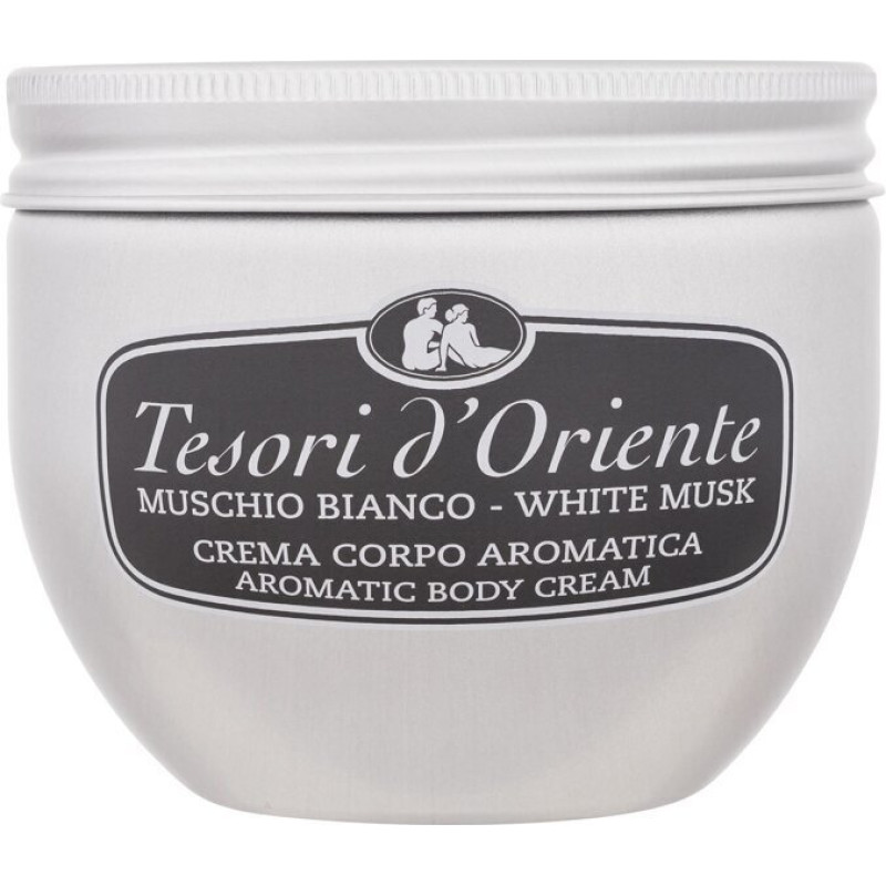 Parfimēts ķermeņa krēms Tesori d'Oriente Muschio Bianco 300 ml