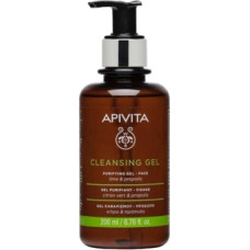 Apivita Cleansing Gel Purifying Face Gel - Čist&iacute;c&iacute; gel pro mastnou a sm&iacute;&scaron;enou pleť