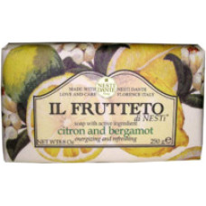 Nesti Dante Il Frutetto Soap Citron & Bergamot - Tuh&eacute; m&yacute;dlo