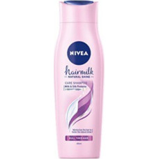 Matu šampūns NIVEA Hairmilk NATURAL SHINE, 400 ml