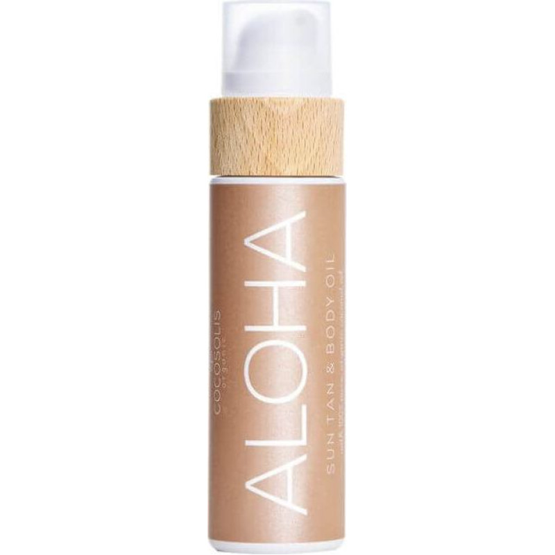 Dabīgā sauļošanās un ķermeņa eļļa Cocosolis ALOHA, 110 ml