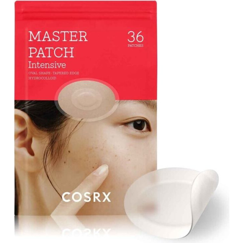 Hidrokolloīda plāksteri sejas aknei Cosrx Master Patch Intensive, 36 gab.
