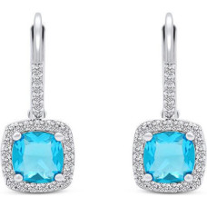 Brilio Silver Mirdzoši auskari ar cirkoniem no sudraba EA308WAQ sBS1586