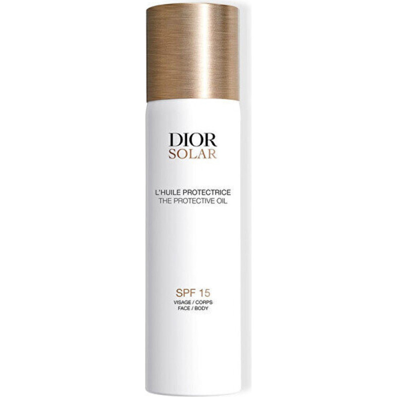 Aizsargājoša sauļošanas eļļas Dior Solar The Face and Body Protective Oil SPF 15, 125 ml