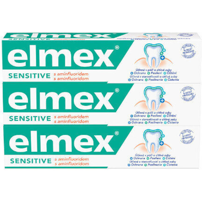 ELMEX Sensitīvs Profesionāls 3 × 75 ml