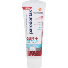 Balinoša pasta Parodontax Gum+Breath and Sensitivity Whitening, 75 ml