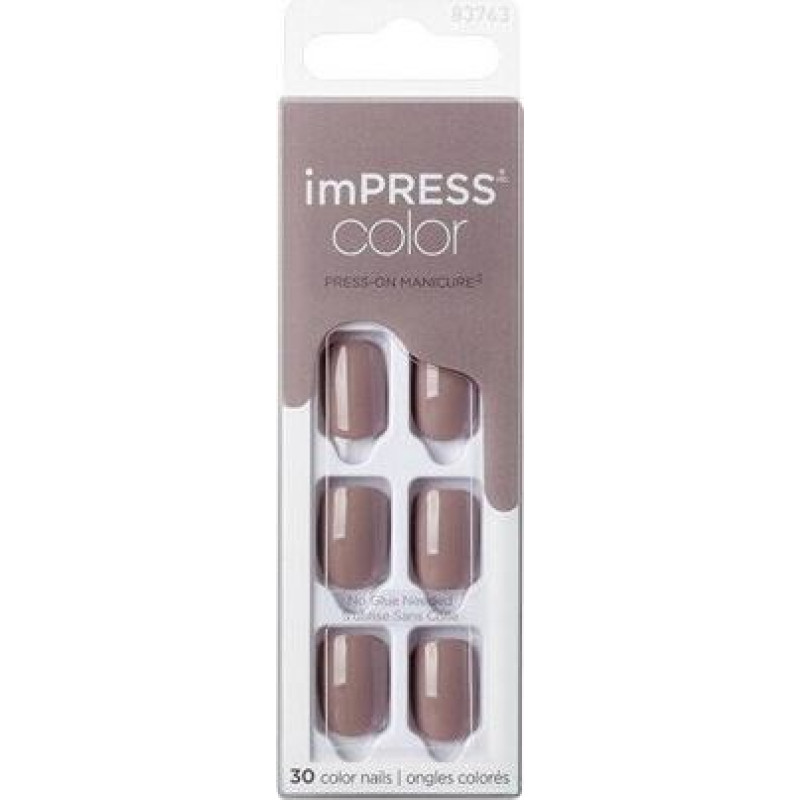 Pašlīmējošie nagi IMPRESS Color Taupe, 30 gab.