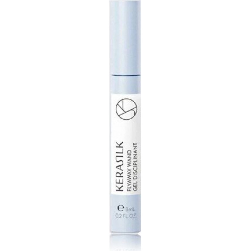 Stiprinājošs gels Kerasilk Flyaway Wand skropstu tuša 8 ml pret pūkošanos, izlīdzinošs
