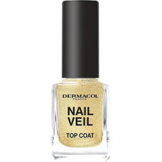 Nagu laka Dermacol Sparkling Ocean Nail Veil Top Coat ilgnoturīgs spīdums
