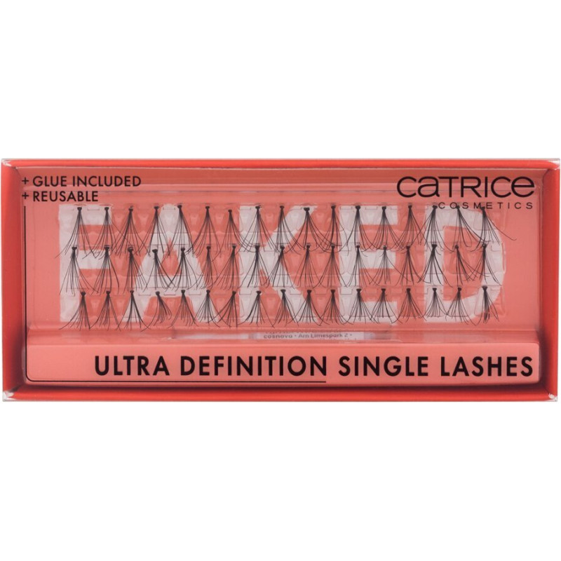 Pielīmējamas mākslīgās skropstas Catrice Individual False Eyelashes Faked Ultra Definition, 51 gab.
