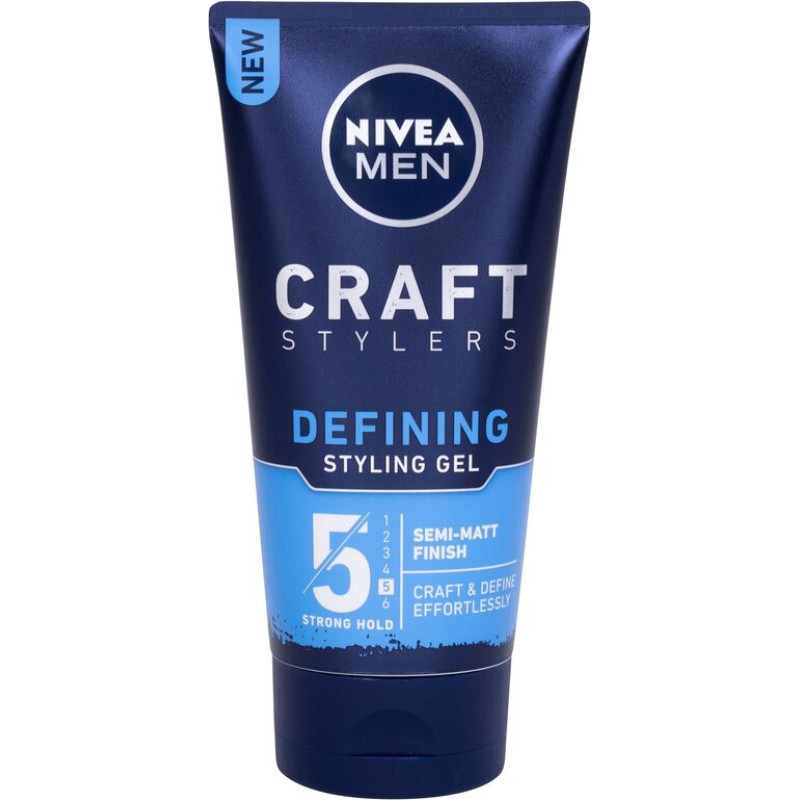 Matu ieveidošanas gels vīriešiem Nivea Defining Styling Gel 200 ml