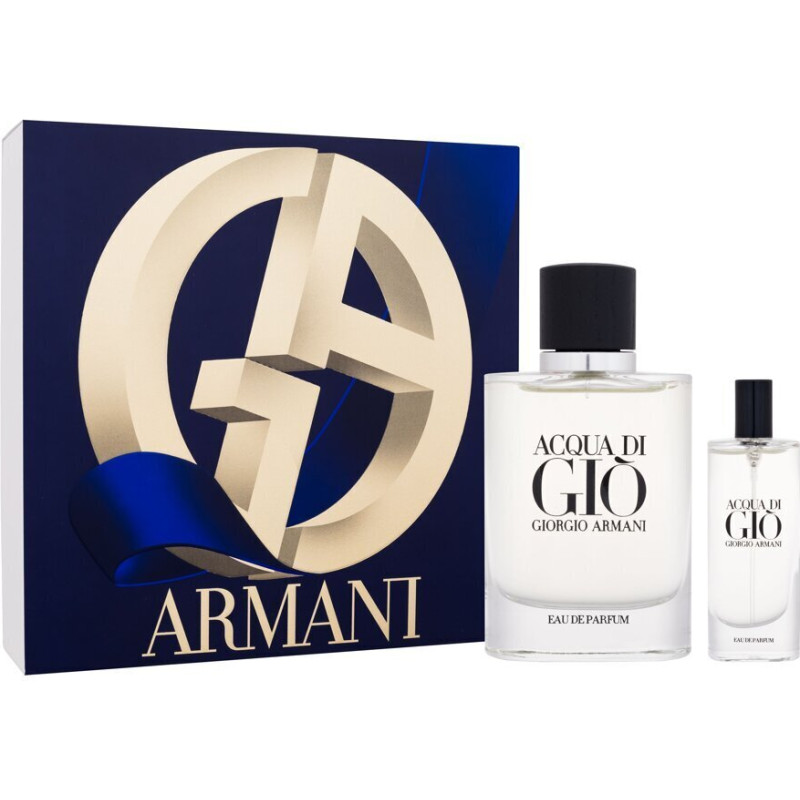 Komplekts Giorgio Armani vīriešiem: tualetes ūdens 125 ml + parfimērijas ūdens EDP 15 ml