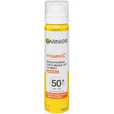 Sejas krēms pret sauli Garnier Vitamin C izgaismojošs UV sprejs virs grima SPF50+ 75 ml
