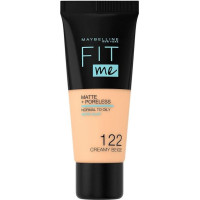 Šķidrā grima bāze Maybelline New York Fit Me! Matte & Poreless 122 Creamy Beige, 30 ml