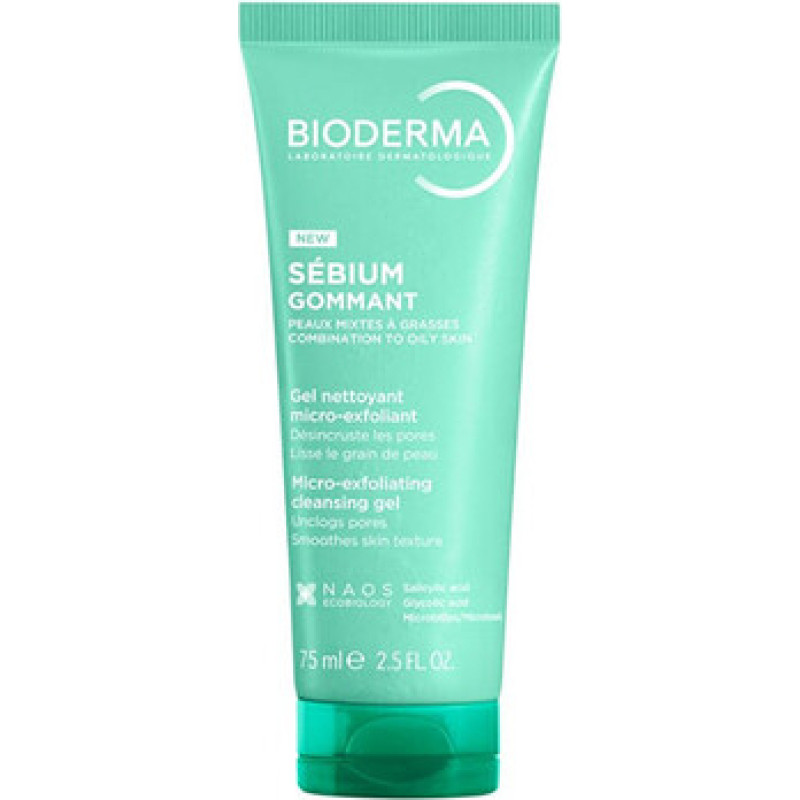 Bioderma S&eacute;bium Micro-Exfoliating Cleansing Gel - Pleťov&yacute; peeling