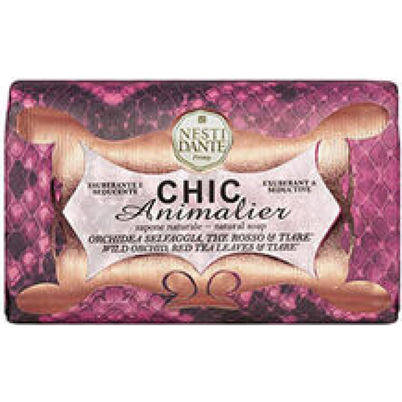 Nesti Dante Chic Animalier Natural Soap Red Pyton