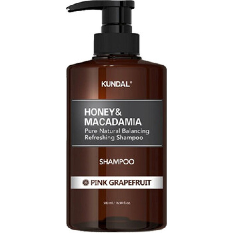 Kundal Honey & Macadamia Pink Grapefruit Nature Shampoo - Př&iacute;rodn&iacute; hydratačn&iacute; &scaron;ampon