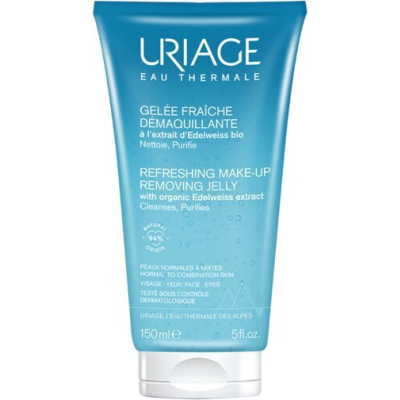Atsvaidzinoša kosmētikas noņemšanas želeja Uriage, 150 ml