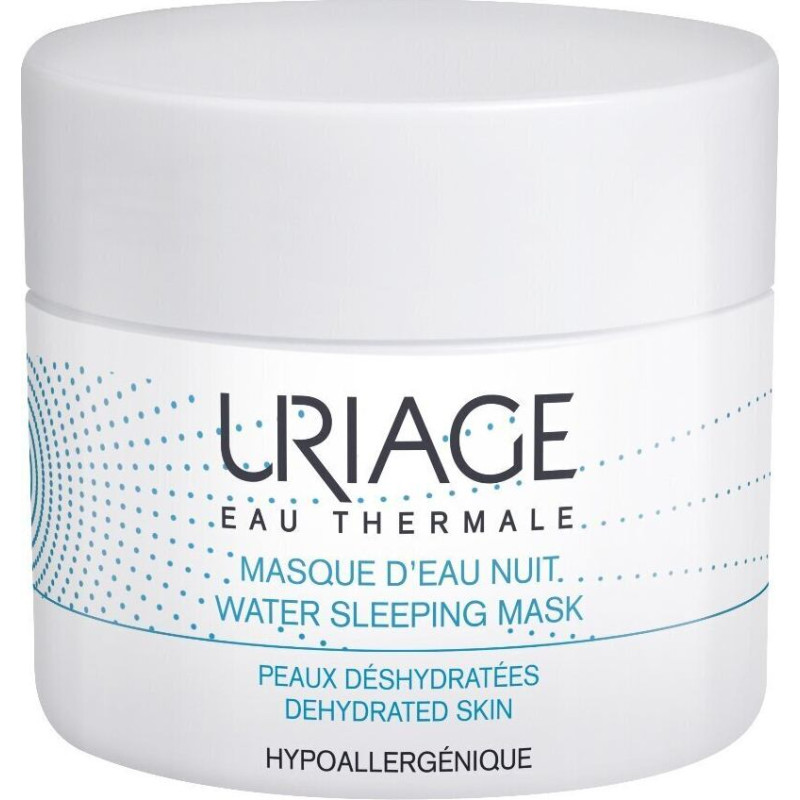 Mitrinoša nakts sejas maska Uriage Eau Thermale Water 50 ml