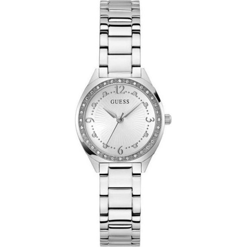 Pulksteņi - GUESS - GW0767L1 - Nerūsējošais tērauds - Zirkonu ciparnīca - 30 mm diametrs