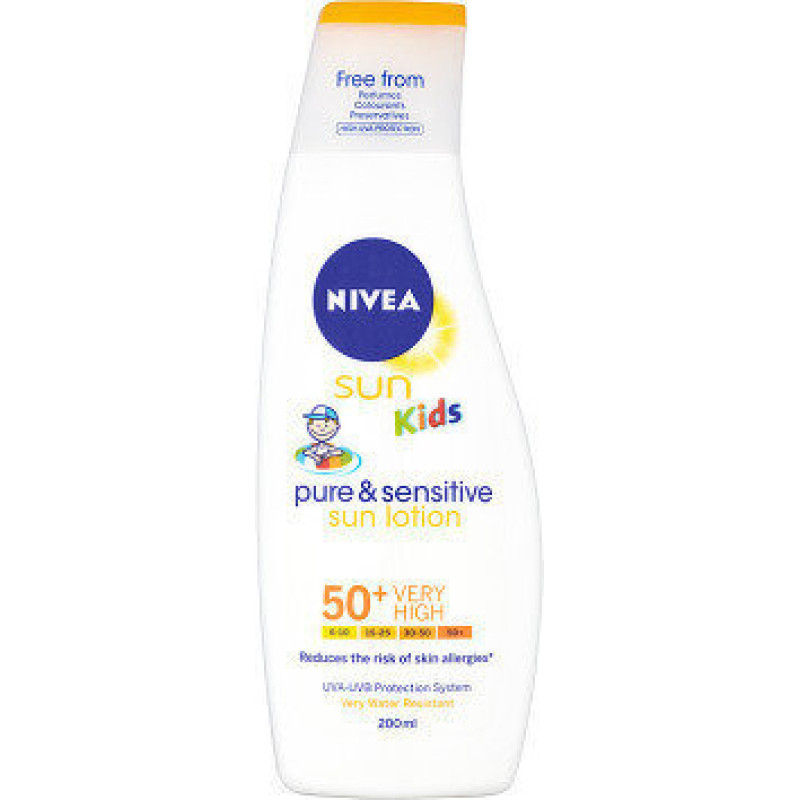 Nivea bērnu krēms SPF 50 + 200 ml